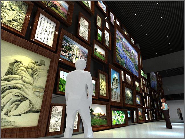 城市展览馆规划馆展厅