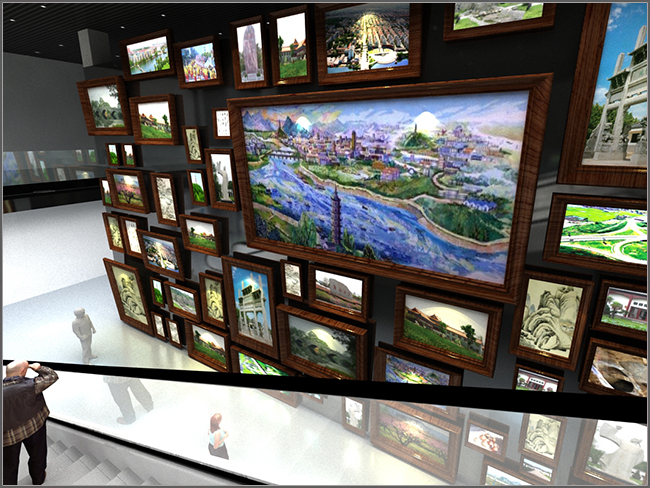 城市展览馆规划馆展厅